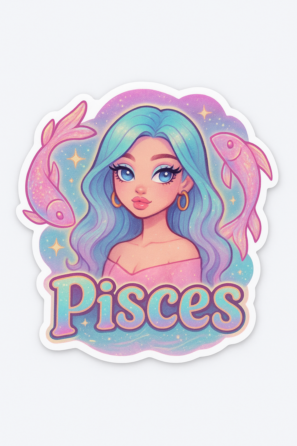 Pisces Astrology Sticker