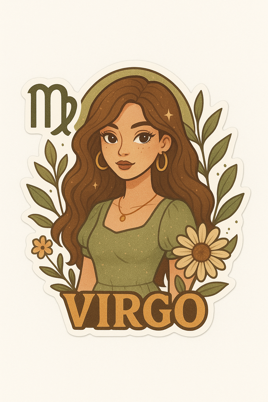 Virgo Astrology Sticker